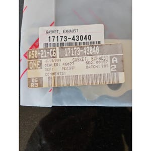 Toyota Exhaust Manifold Gasket 17173 43040 for Cressida Supra Celica OEM Part