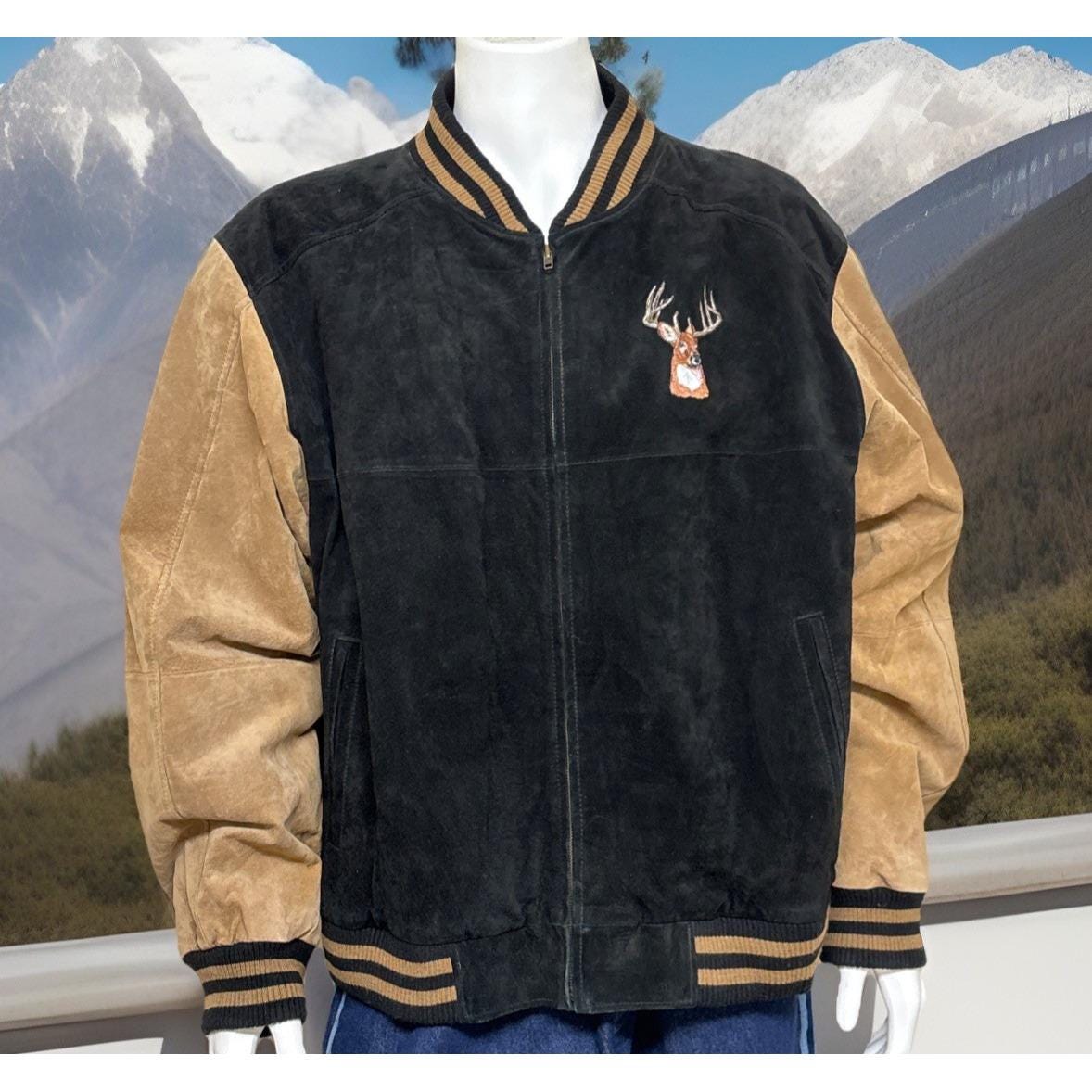 Pig Suede Jacket - Etsy