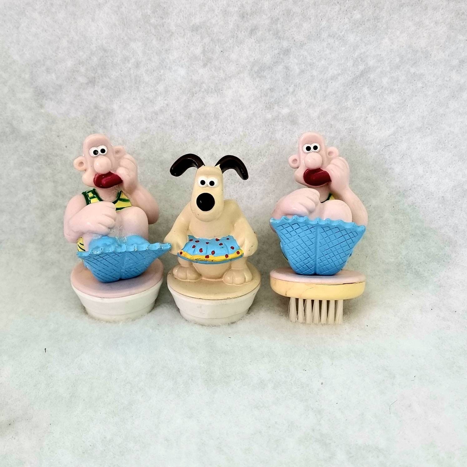 Vintage Wallace and Gromit Wallace and Gromit Bath Plugs and Etsy UK