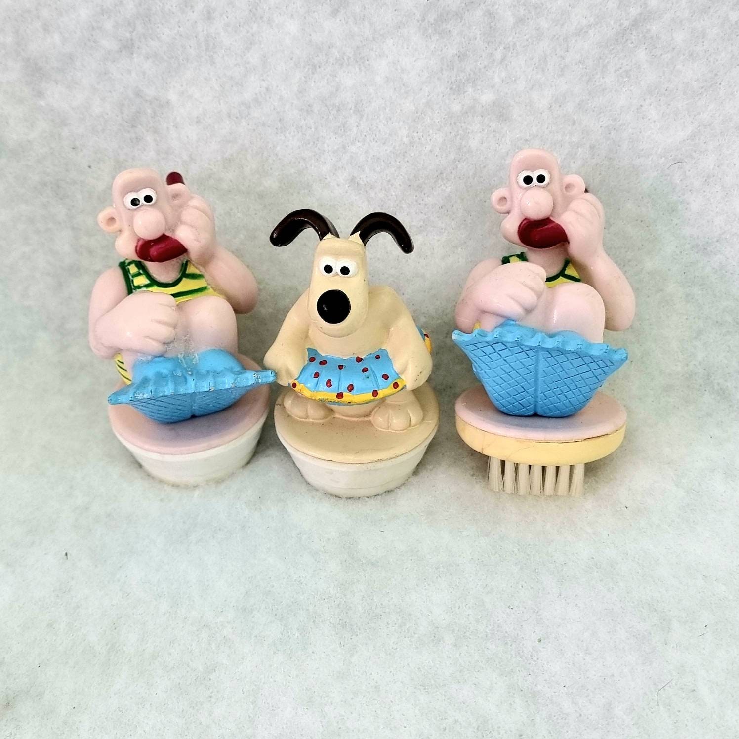 Vintage Wallace and Gromit Wallace and Gromit Bath Plugs and Etsy UK