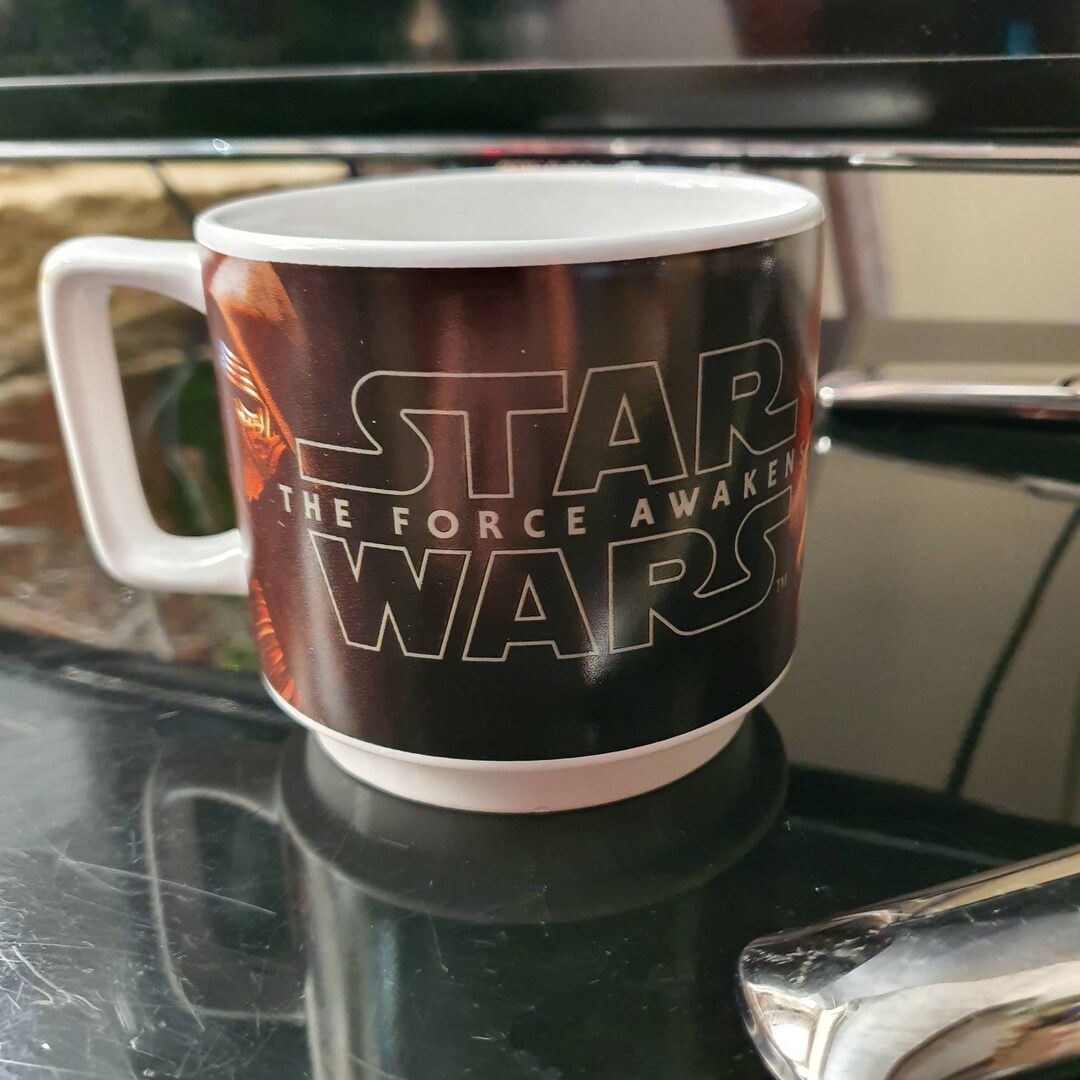 Star Wars Coffee Mug Star Wars Mug the Force Awakens You Cup Etsy