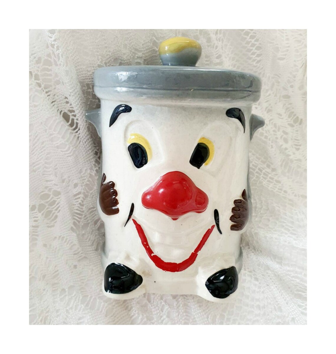 Vintage Dusty Bin Ceramic Money Box 1980s Dusty Bin Ceramic Etsy