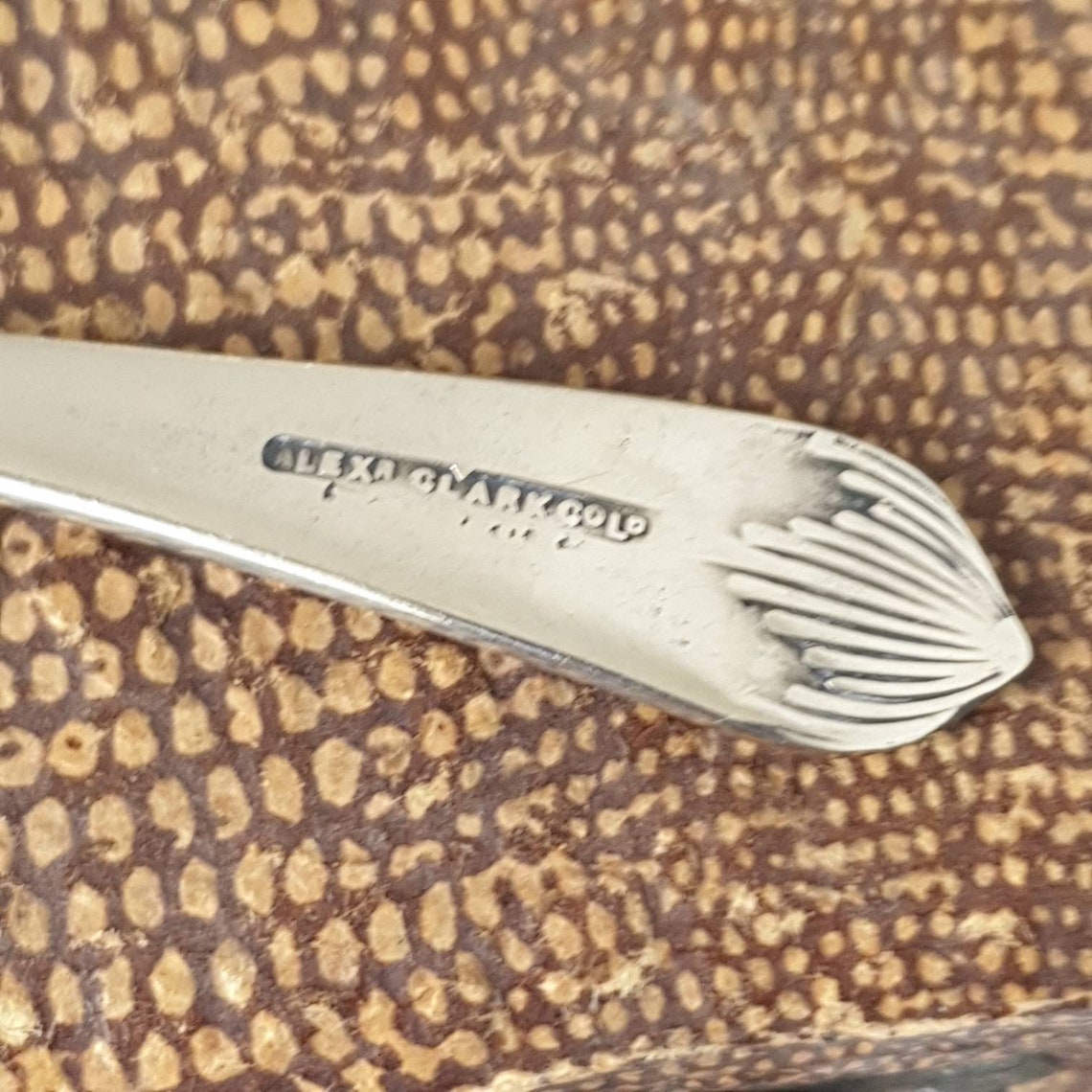 Art Deco Alex Clark Silver Spoons EPNS 1920's Antique Etsy
