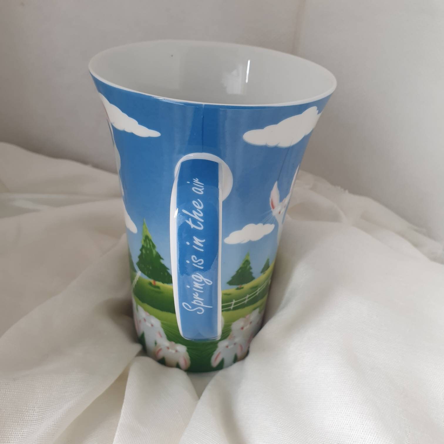 Vintage Cute Lamb Coffee Mug Ringtons Porcelain Spring Lamb Etsy