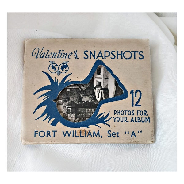 Vintage Valentine's Snapshots,  Valentine's Snapshots Fort William, Collection Of Vintage Photos of Fort William