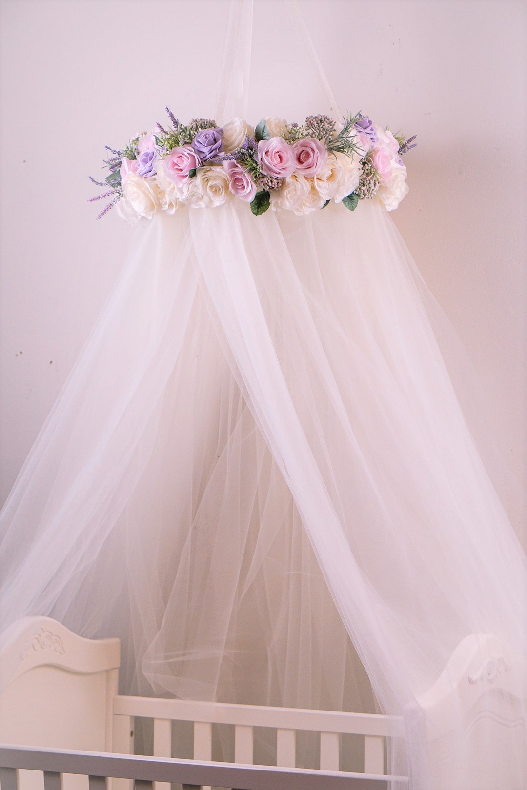 Pick Your Colors, Custom Canopy, Flower Canopy, Baby Canopy, Wedding