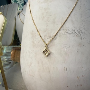 Cameron Studio 18k Gold Filled Rhombus Necklace