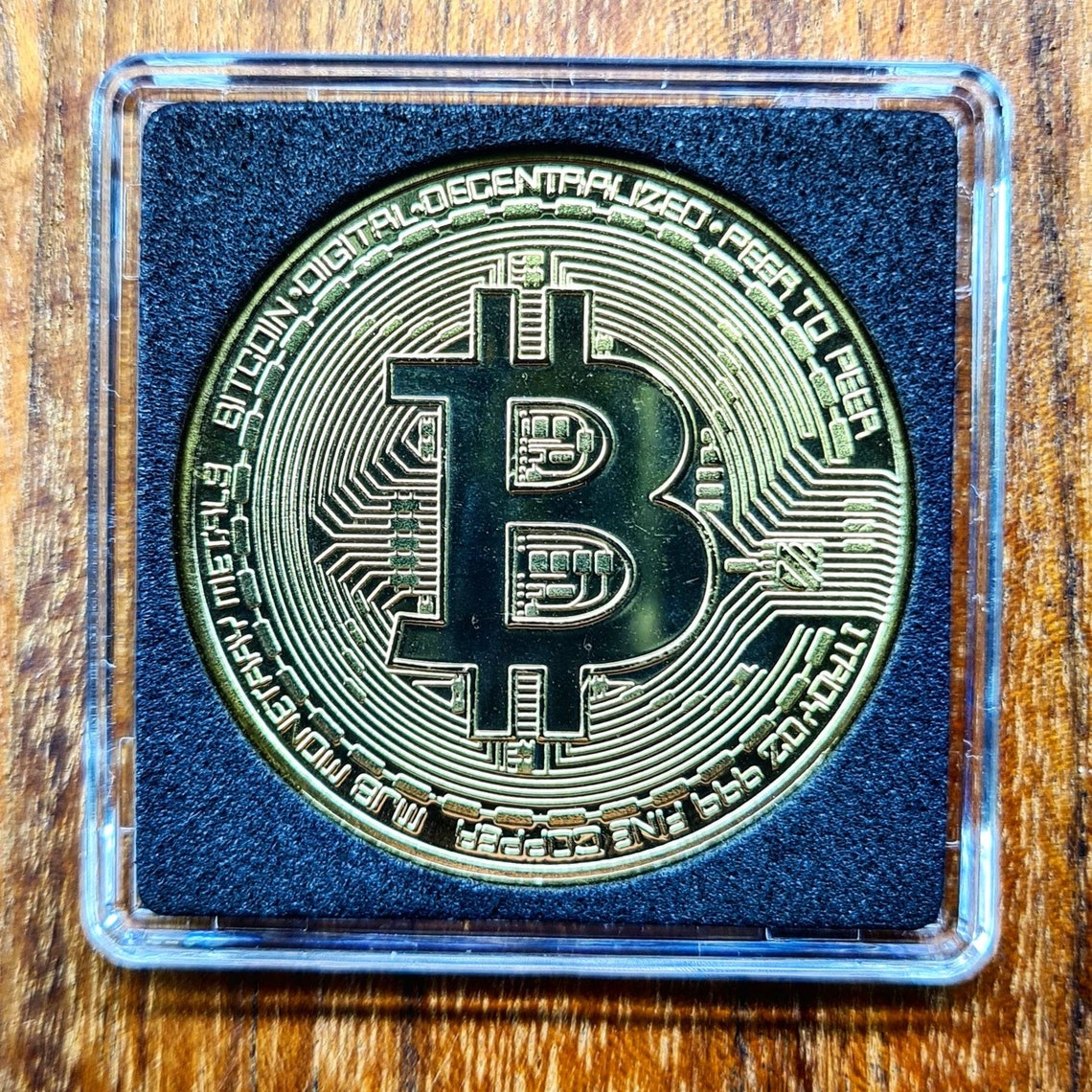 Bitcoin Souvenir Coin Commemorative Collectors Gift | Etsy