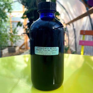 Rosemary Witch Hazel Facial Toner with Tea Tree, Frankincense, and Lavender