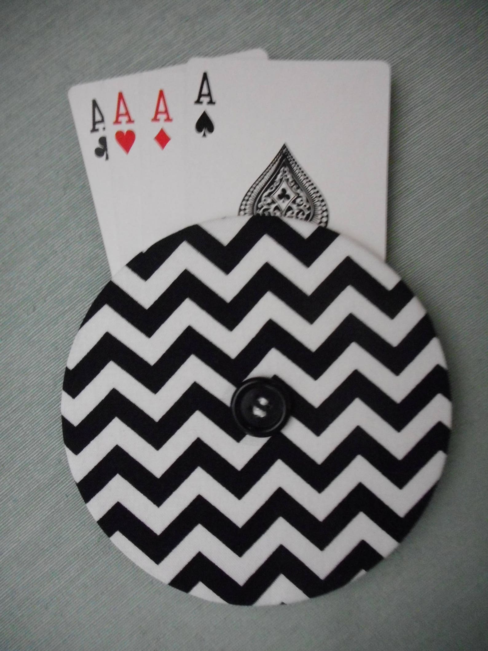 Handmade playing card holder Etsy