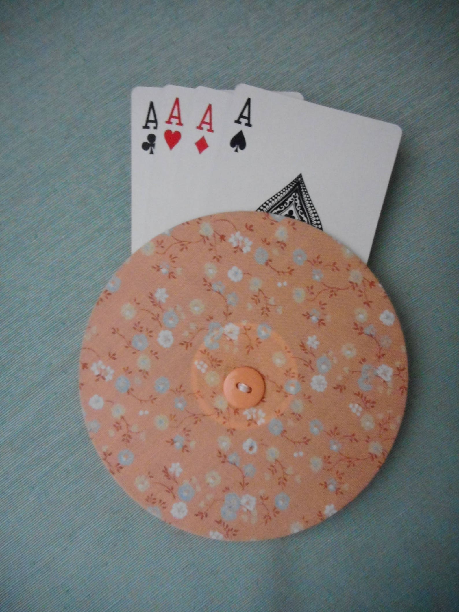 Handmade playing card holder Etsy
