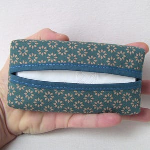 custodia per fazzoletti di carta, rivestimento in tessuto di cotone, protezione per fazzoletti