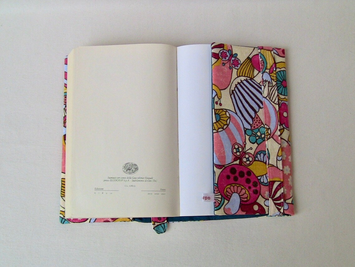 Book Cover Notebooks and Journals Sleeve A5 Format Etsy