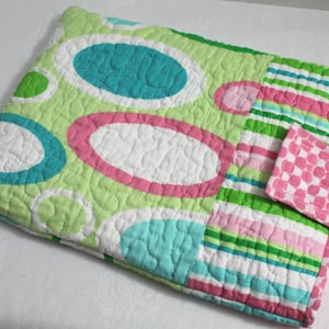 Microsoft Surface or Surface 2 or Kindle DX Cover Bag Quilted Mod Geometrics Surface Sleeve   free shipping