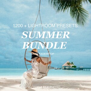 Summer Lightroom Presets: Influencer Mobile & Desktop Filters (PDF Download)