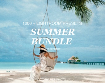 Summer Lightroom Presets: Influencer Mobile & Desktop Filters (PDF Download)