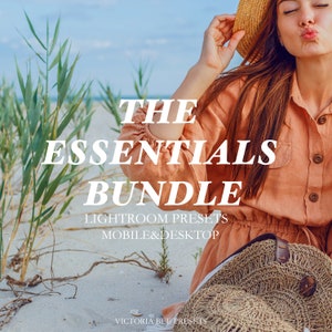 Essentials Lightroom Presets Bundle: Mobile & Desktop (PDF Download)