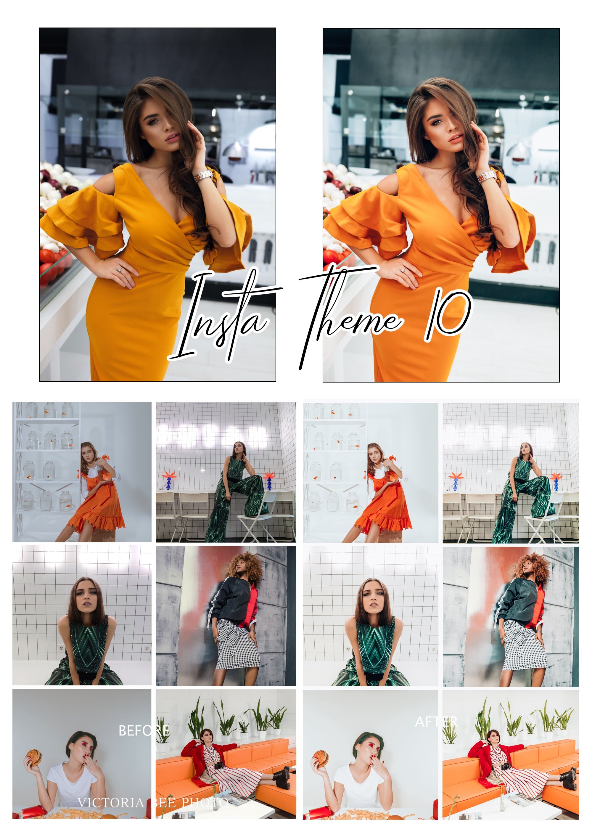 10 Lightroom Presets For Desktop and Mobile Lightroom INSTA / Lightroom