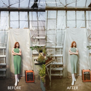 5 Mobile Lightroom preset BEE VINTAGE / Instagram preset / Lightroom Mobile Influencer Preset For Bloggers, Photo Editing, warm filter image 6