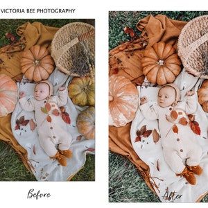 25 Lightroom Presets AUTUMN LIGHTS for Desktop and Mobile, Fall Presets, Warm Instagram Filter, Autumn Preset image 3