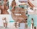 10 Mobile Lightroom Presets IBIZA, Tanned Summer Presets For Bloggers, Lifestyle Beach Instagram Filter 