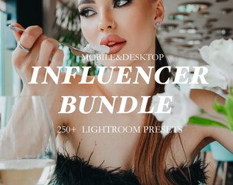 250+ Influencer Lightroom Presets: Mobile & Desktop Photo Editing
