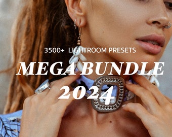 3500+ Mega 2024 Lightroom Bundle, Lightroom Presets Mobile & Desktop, ultimative Bestseller-Presets in einem