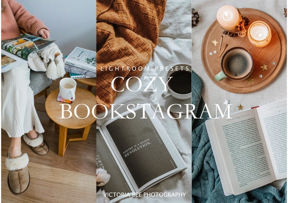 Cozy Bookstagram Lightroom Presets: Soft Filters (Mobile & Desktop)