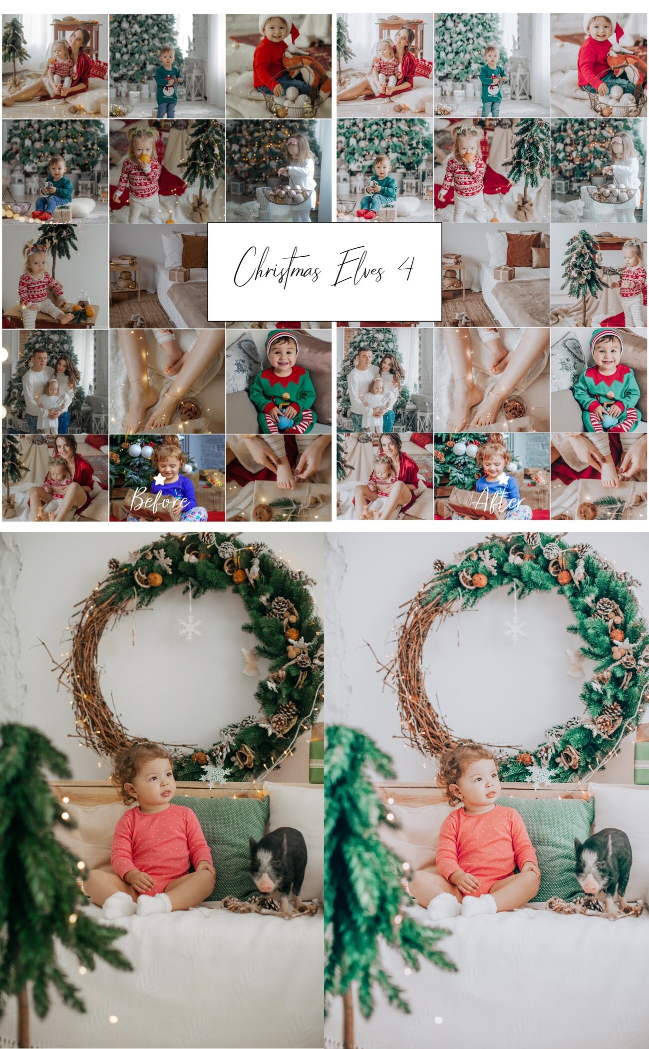 10 Mobile Lightroom Presets CHRISTMAS ELVES, Mobile ...