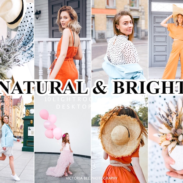 10 Mobile LIGHTROOM Presets, White Presets, Desktop Presets, Natural Light Lightroom Preset, Bright Lifestyle preset, Clean photo filter