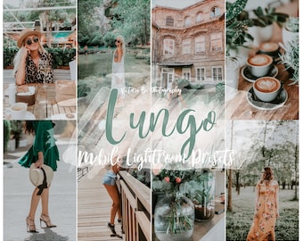 5 Lightroom Mobile Presets LUNGO Modern Lifestyle Instagram Preset Lightroom Mobile Preset for Bloggers