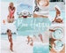 10 Lightroom Presets Bee Happy, Summer Filter for Bloggers and Influencers, Aesthetic Light Bright Photo Editing, Vibrant Presets 