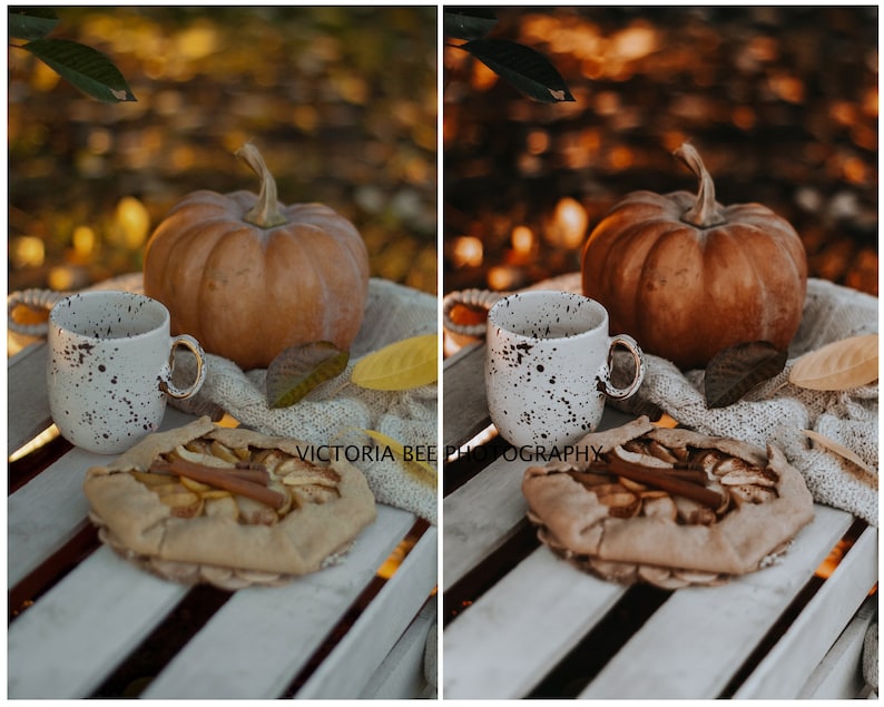 25 Lightroom Presets AUTUMN LIGHTS for Desktop and Mobile, Fall Presets, Warm Instagram Filter, Autumn Preset image 7