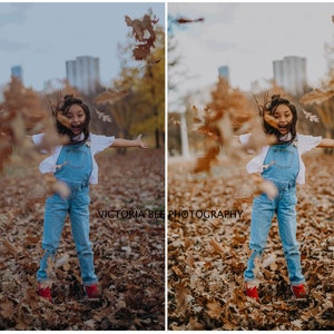 25 Lightroom Presets AUTUMN LIGHTS for Desktop and Mobile, Fall Presets, Warm Instagram Filter, Autumn Preset image 6