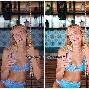 15 LIGHTROOM Presets Vibrant Summer, Natural Light Presets, Lifestyle Filter for Influencer, Blogger Travel Presets, Bright Presets image 8