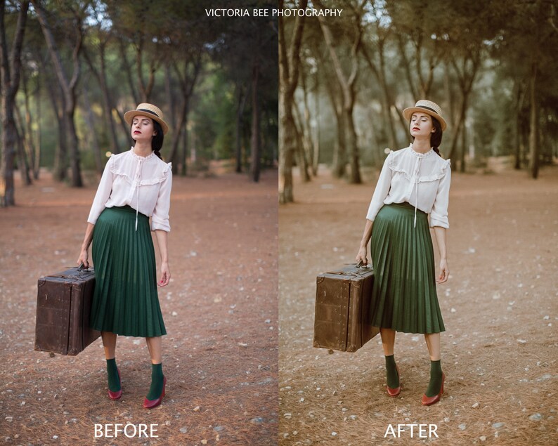 5 Mobile Lightroom preset BEE VINTAGE / Instagram preset / Lightroom Mobile Influencer Preset For Bloggers, Photo Editing, warm filter image 4