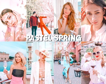 Pastel Spring Lightroom Presets: Soft, Bright Filters (Mobile & Desktop)