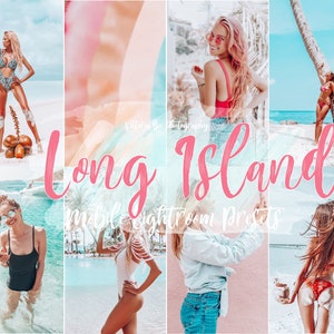 5 Lightroom Summer Presets LONG ISLAND Instagram Presets Mobile Presets Blogger Presets Photo Filter Travel Presets