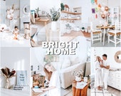 20 Lightroom Presets Bright Home, Interior Light Presets, Real Estate Presets, White Indoor Filter, Mobile Presets