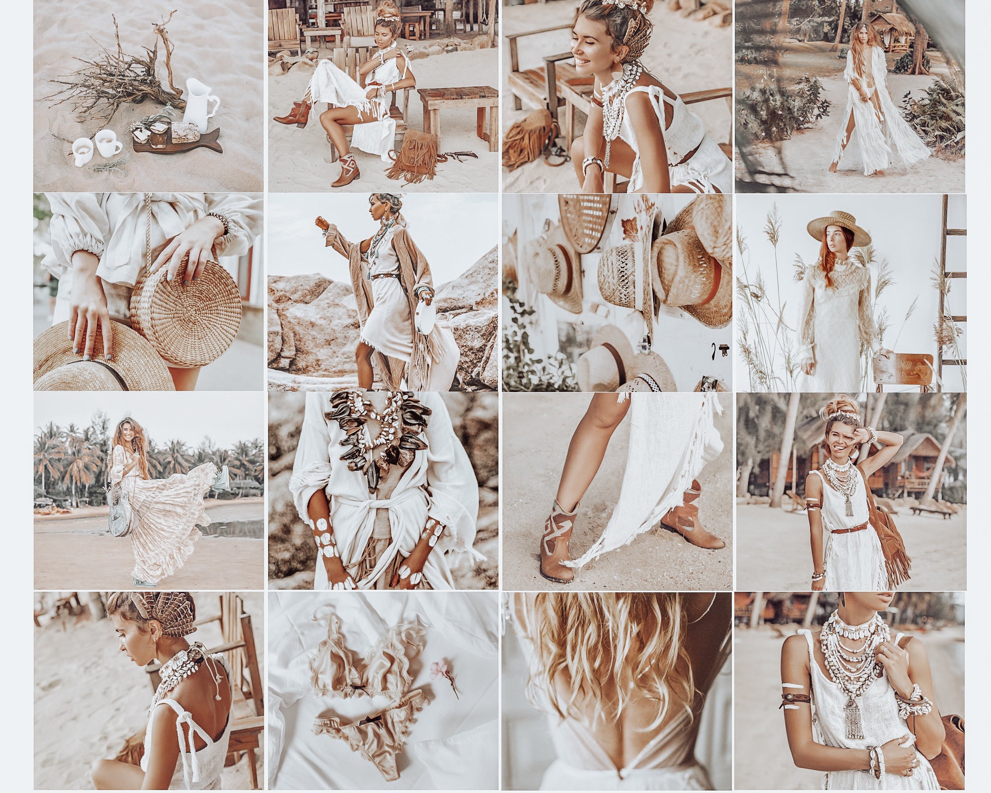 20 LIGHTROOM Presets BOHEMIAN for Mobile and Desktop Lightroom