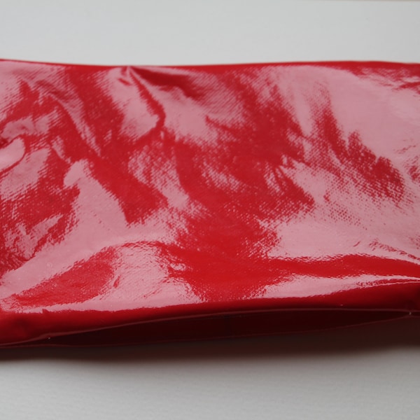 Pochette de Sac Vinyle rouge