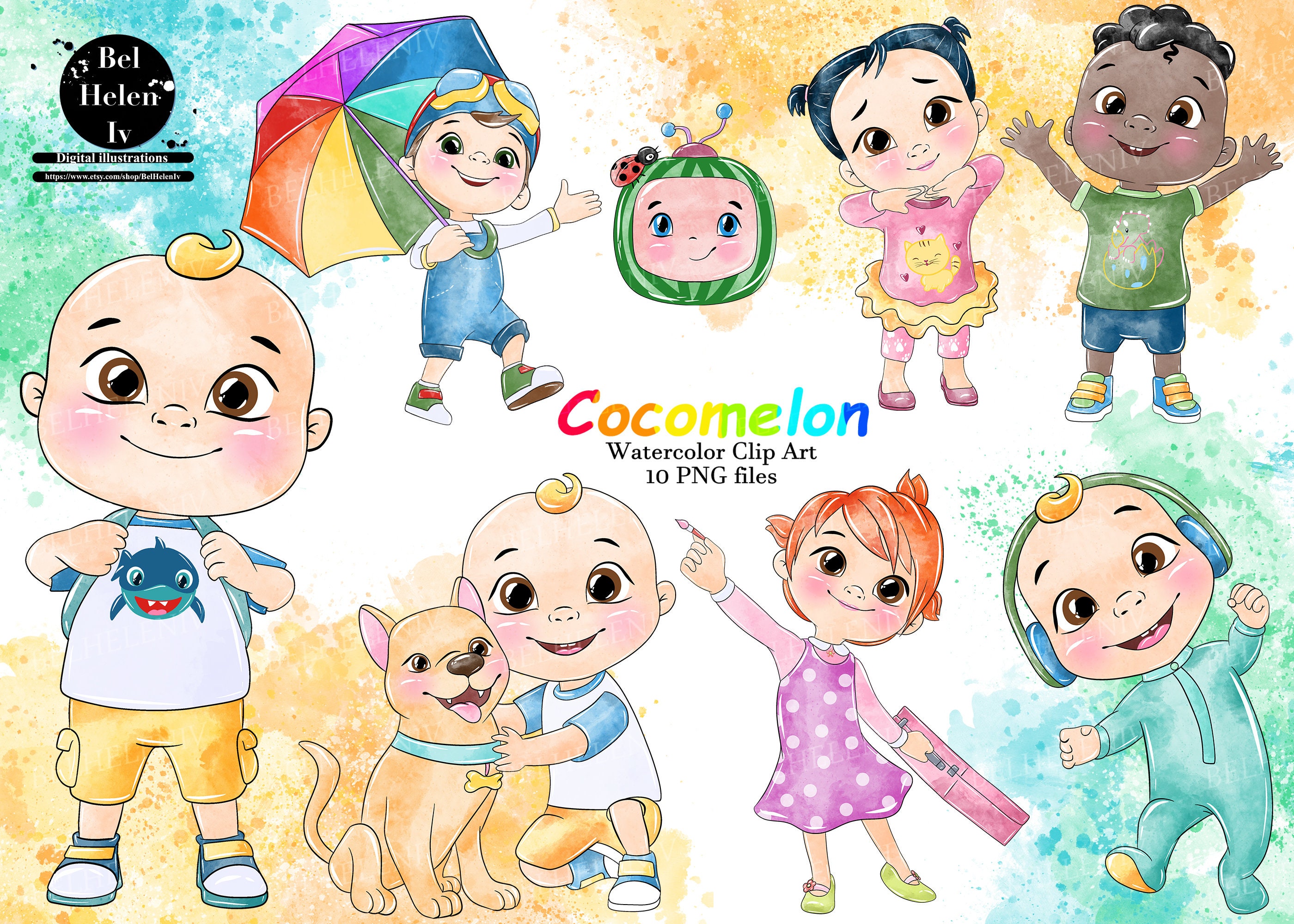 Cocomelon PNG Clipart Instant Digital Download for iron on or print Cocomelon Rainbow Digital Art & Collectibles Drawing & Illustration Cocomelon PNG Clipart Instant Digital Download for iron on or print Cocomelon Rainbow Digital Art & Collectibles Drawing & Illustration
