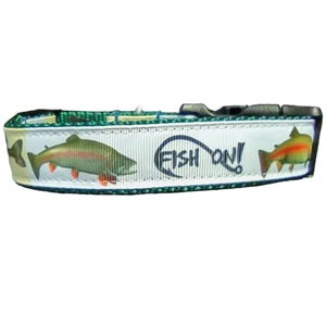 Fish On Dog Collar