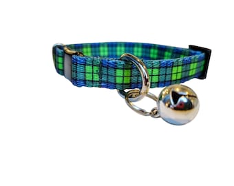 Collar para gatos con diseño de tartán