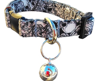 Skeleton Breakaway Cat Collar