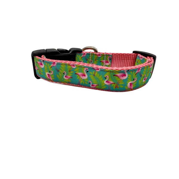 Flamingo Dog Collar