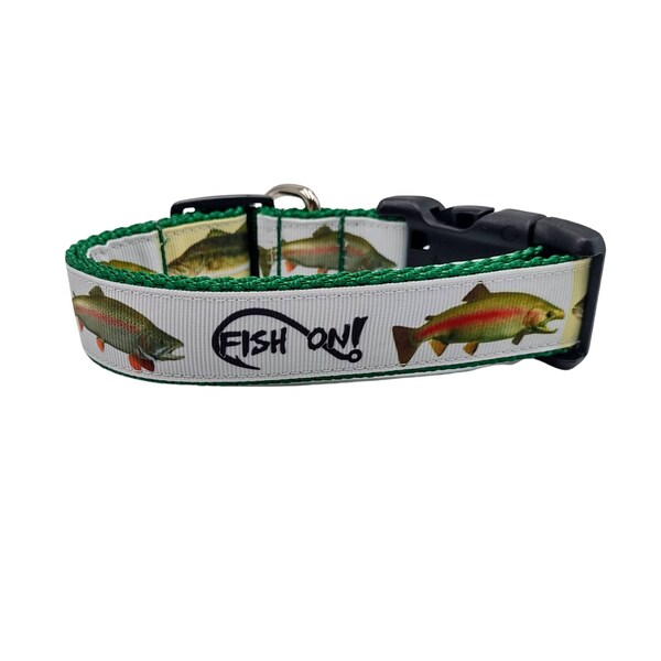 Fishing Dog Collar Etsy
