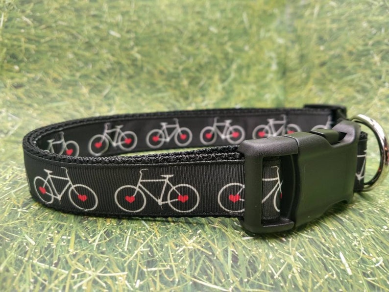Bike Dog Collar Bicycle Dog Collar Cylce Etsy