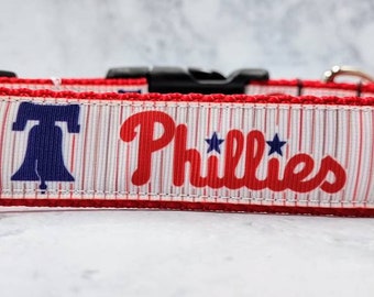 phillies dog collar