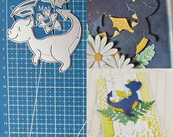 KSCRAFT Christmas Flags Metal Cutting Dies Stencils for DIY Scrapbooking  Decorative Embossing DIY Paper Cards
